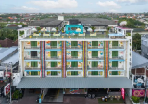 Viva Dash Hotel Seminyak Hotel dekat Pura Petitenget