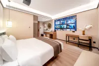 Baizhu Hotel (Yangcheng Lake Fashion Stage Store, Suzhou Industrial Park) Hotel in zona Qianshuiwan Commercial Street