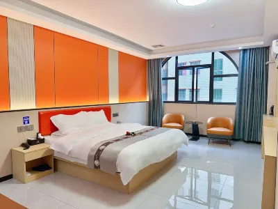 似水芳華ラグジュアリー  アパートメント（張槎地下鉄駅） 南風古竃周辺のホテル