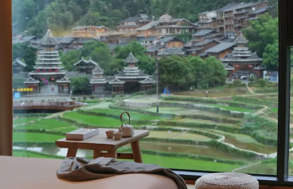 T丨山野集庭園度假全景酒店（黎平肇興侗寨觀景台店）