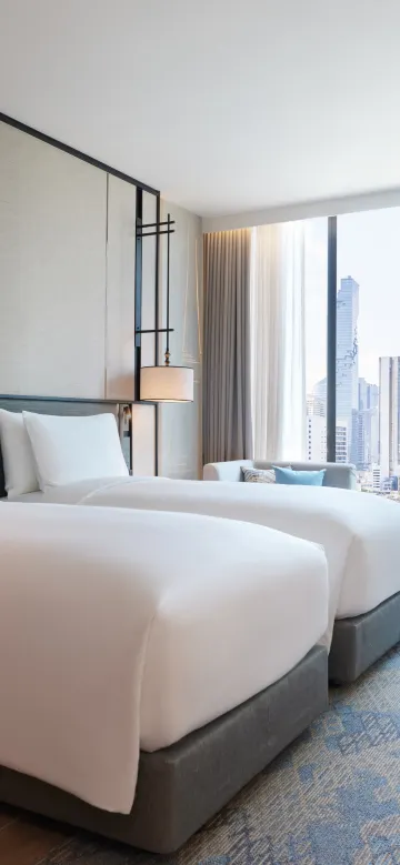 ห้องดีลักซ์ เตียงแฝด