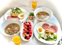 Vrapat - breakfast