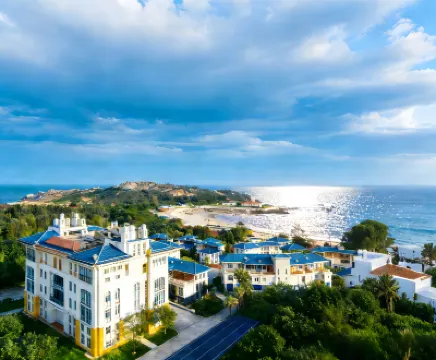 湄洲島海景大飯店（鵝尾沙灘店） 鵝尾神石園附近的飯店