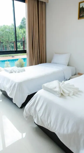 ห้องมาตรฐาน เตียงคู่