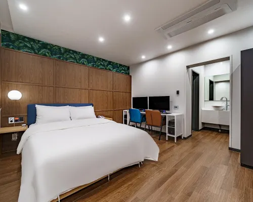 Daegu Daemyeongdong Brown Dot Seongdangmot Branch โรงแรมใกล้83 ทาวเวอร์