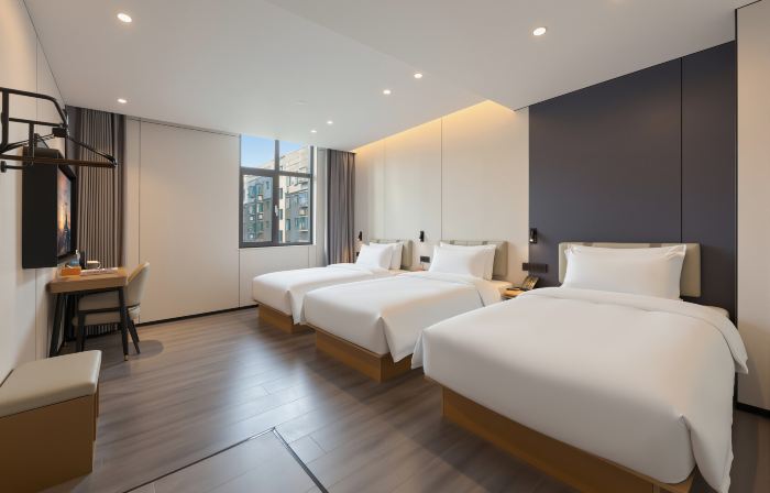 Wode Smart Hotel (Zibo Crystal Street Shandong University of Technology)