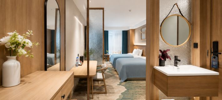 Ya'an Yuanjing Youchao Residence Hotel (Xikang Commercial Plaza Branch) Hotel a Ya'an