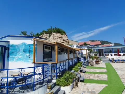 海邊的卡夫卡海景度假民宿 嶗山海水浴場附近的飯店