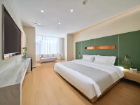 夏至·親子度假村（鴿子窩公園劉莊夜市店） 鄰近北戴河碧螺塔海上酒吧公園的酒店