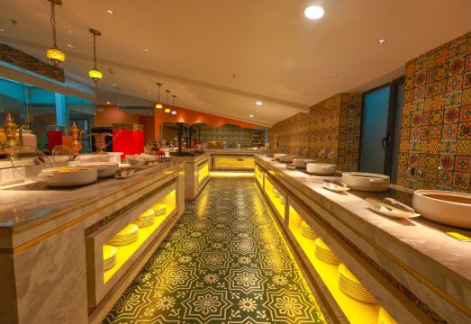 [Meilun Hotel의 깔끔한 침실 사진]