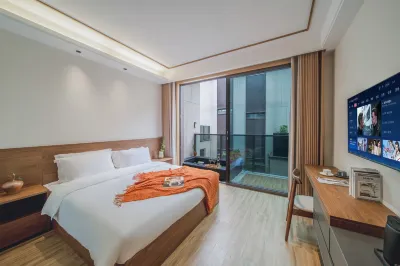 Guiyuan Tianju · Atami Sulphur Hot Spring Private Soup Homestay Hotel in zona Re Lake SPA Scenic Spot