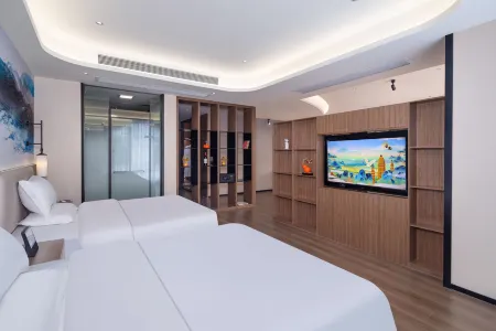 Luyuan International Hotel ( Alugudong Scenic Spot) Отели в г. Луси