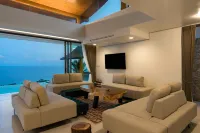 Samui Privacy Modern Luxury Seaview Natural Rainforest Infinity Pool Villa - Villas
