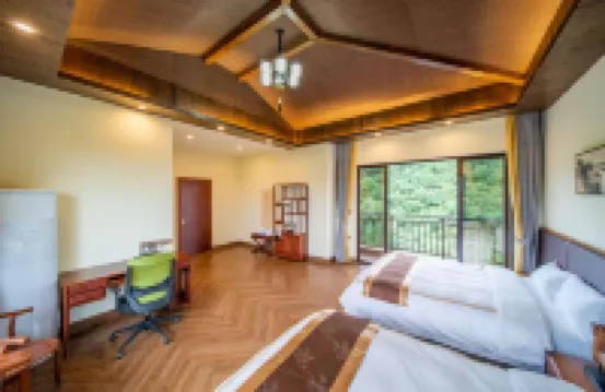 Fogang Xile Valley Phoenix Hot Spring Swimming Pool Vacation Apartment