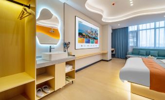 You can also stay at Meisu Hotel (Zhongjun World City Branch, Jinxianmen Avenue, Jieyang)