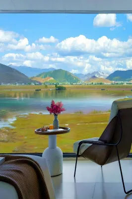 Under the East Fence of Shangri-La. Lakeside. Wetlands. Vision