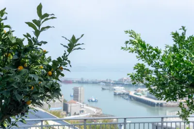 大陳島海棲雲宿 甲午岩海蝕平台附近的飯店