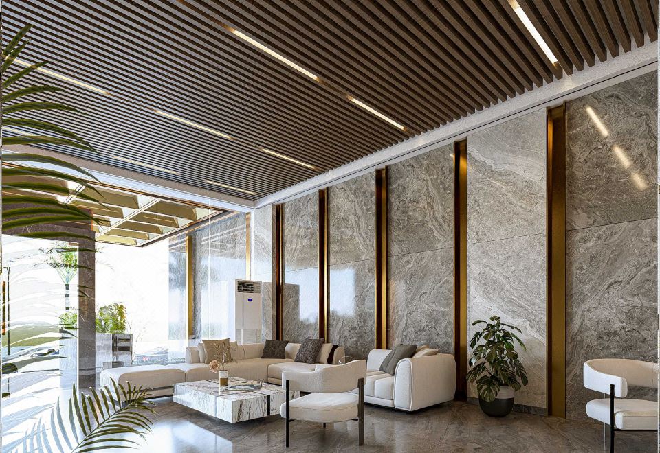 다오 응옥 비치 호텔 다낭의 해변 전망