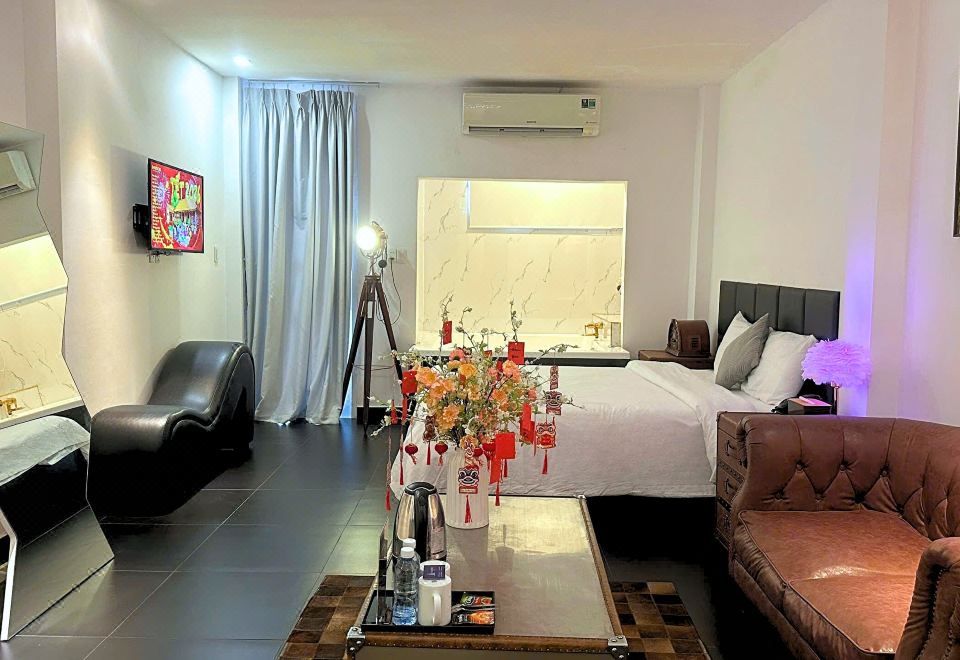 A In Hotel Glamour 객실 전경