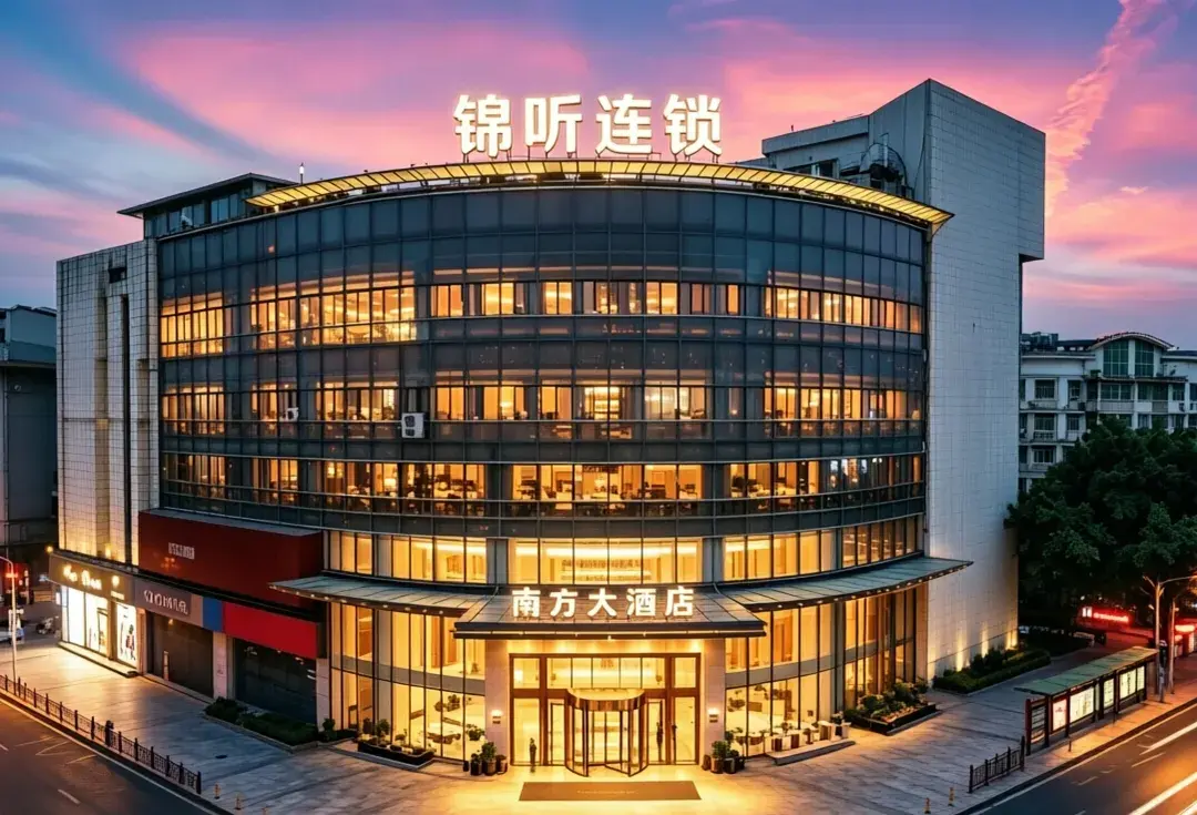 Jinting Chain. Southern Hotel - Leshan