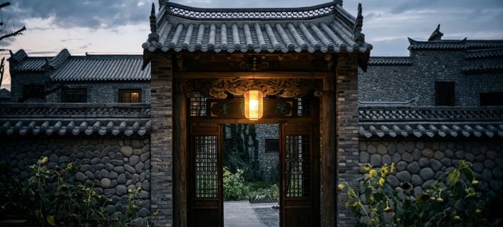 丹霞口中国式庭園ホテル 臨沢のホテル
