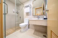 GreenTree Inn Lu'an Huoqiu County Guangming Avenue Jincheng International Plaza Express Hotel - Parkplatz