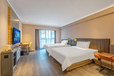 HanTing Hotel (Shijiazhuang Zhengding Huizhanzhongxin) Отели рядом с достопримечательностью «Zhengding Ancient City»