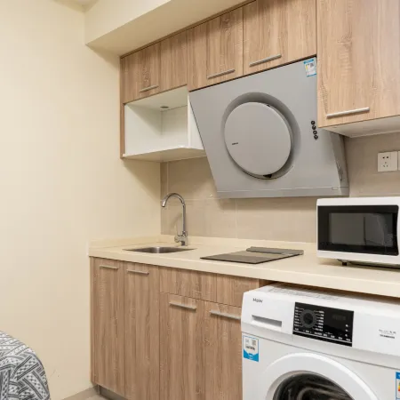 Zhengtuan Wisdom Apartment (Guangzhou Zhujiang International Textile City Branch) Отели рядом с достопримечательностью «Zhongda Wufeng Commercial City»