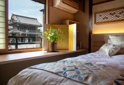 오하나보 료칸의 입구