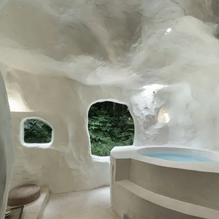 Celestial Cave Manor· Twin Dragon Cave Stream Rafting Private Onsen Retreat
