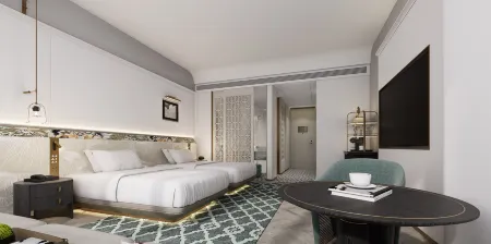 Mehood Elegant Hotel (Panyu Chimelong Wanbo) Отели рядом с достопримечательностью «Guangzhou Vocational College of Technology & Business»