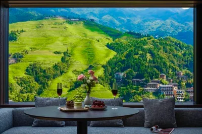 棲安•壹號|FAIRYTOPS•DREAMSPHERE山水飯店（龍脊梯田金坑大寨店） 金佛頂附近的飯店