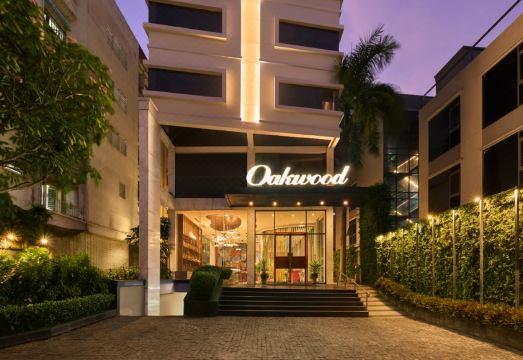 고급스러운 라운지 전경