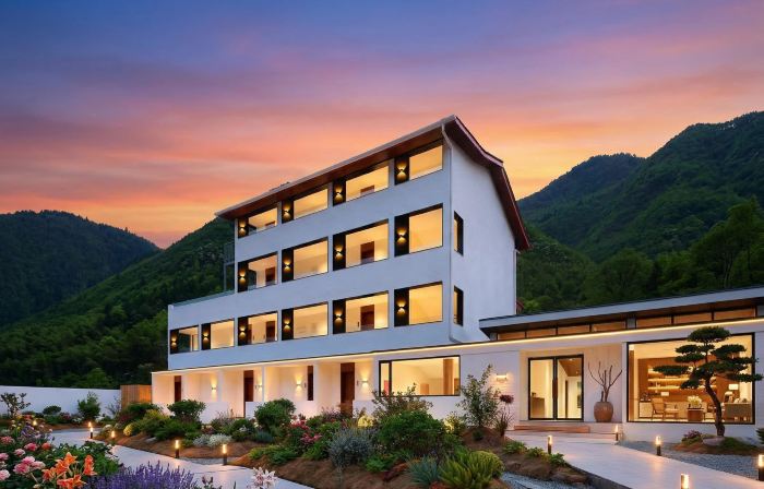 Cloud back to Sunsite Jiuzhai Wangshan Residence