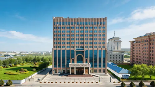 Echarm Hotel (Zhangye West Railway Station Bell Tower Area) - con vista montagne