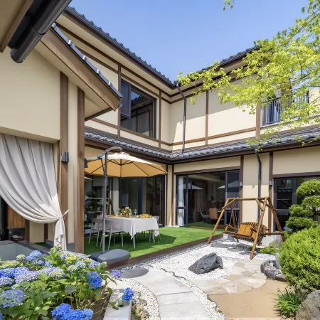 Dalian Qichen Villa | Private Hot Spring Courtyard Villa (Jinshitan)