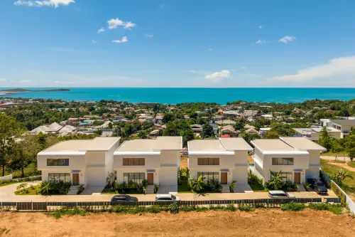 Vanya Sicily 3-Bedroom Pool Villa with Panoramic Sea View - balcony