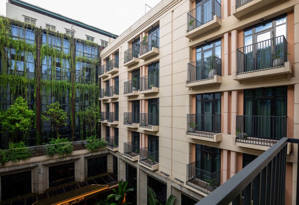 REY 호텔 하노이의 깔끔한 외관 또는 로비 사진