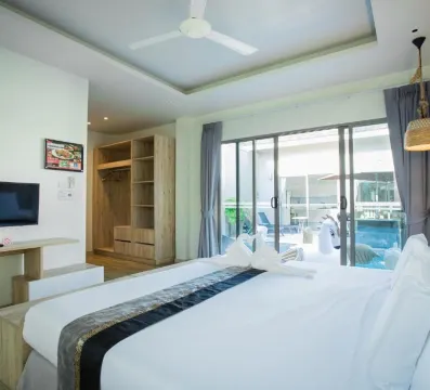 วิลล่าสี่ห้องนอนพูลวิลล่า 5