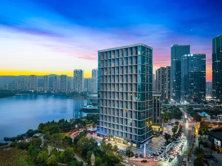 PHIREN Hotel West Meixi Lake Metro Station, Changsha Отели рядом с достопримечательностью «Hunan First Normal University»