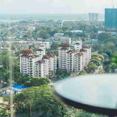 Twin Galaxy Jet Black 3BR6pax Balcony nr KSL Hotel Exterior