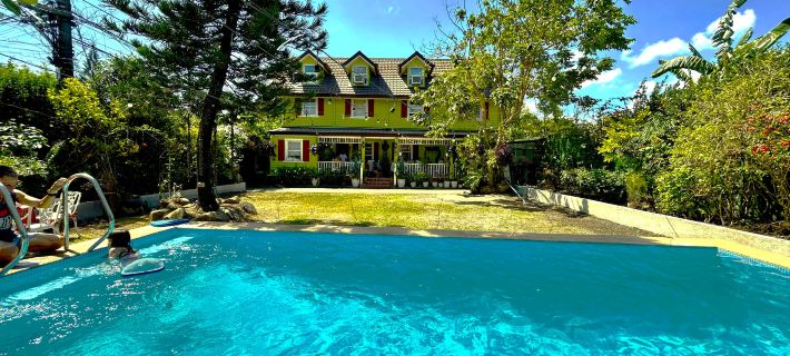 Madie's Place B&B with Private Pool at Santa Rosa Near Enchanted Kingdom Hotels in Laguna