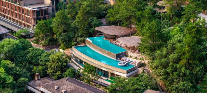 ANJI·JUNLAN LAOZHUANG SHANJU TANGQUAN RESORT HOTEL Hotel a Anji