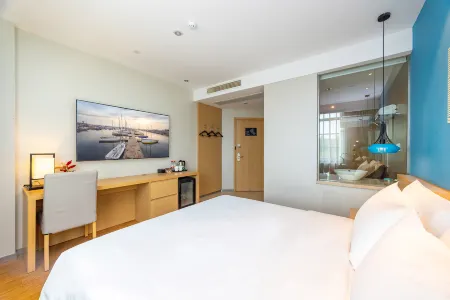 Orange Hotel (Qingdao Jiaodong Airport) Отели рядом со станцией Qingdaojichang Railway Station