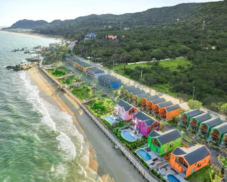 Trân Châu Beach Resort Hotéis em Dat Do