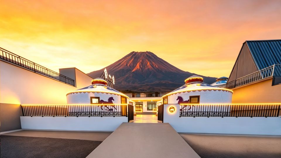 Sheyishe | Gonglu Muge · Mongolian Style Scenic Pastoral Residence (Ulan Hada Volcano)