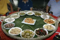 Li River Craftsman Village, Guilin - breakfast