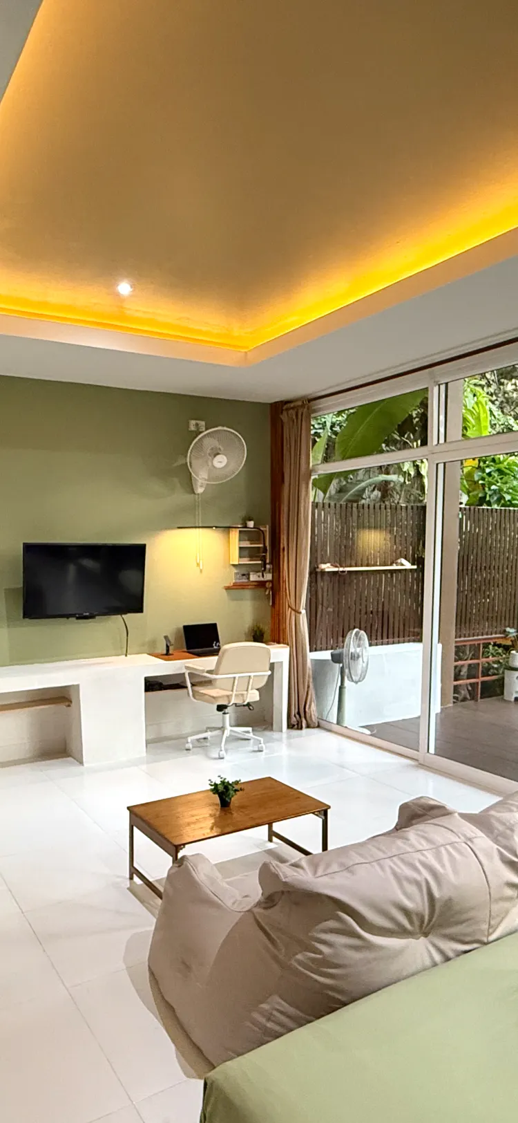 บังกะโลซูพีเรีย – วิวสวนขนาดใหญ่ (ห้องน้ำในตัว)