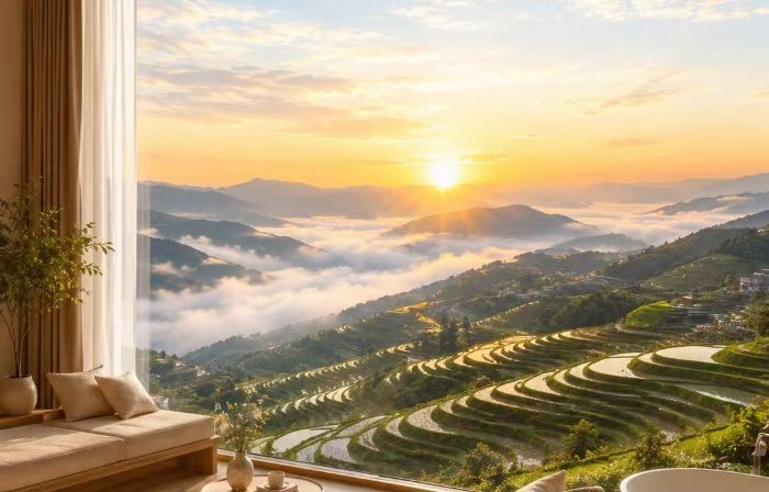 Yunshang Chenxi Wisdom Homestay (Longji Jinkeng Observation Deck)