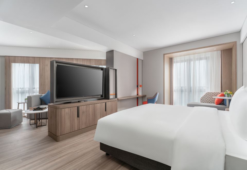 홀리데이 인 익스프레스 광저우 판위 다시의 현대적인 외관